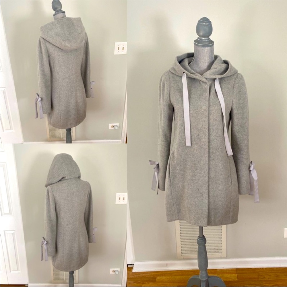 Grey coat